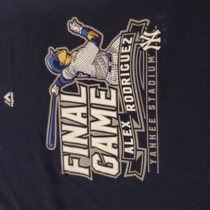 A-Rod final game tee large